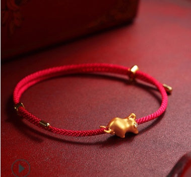 Pulsera Roja de Protección y Buena Suerte